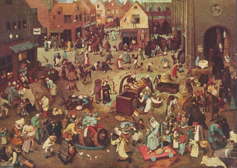Pieter Bruegel Fight Between Carnival and Lent china oil painting image